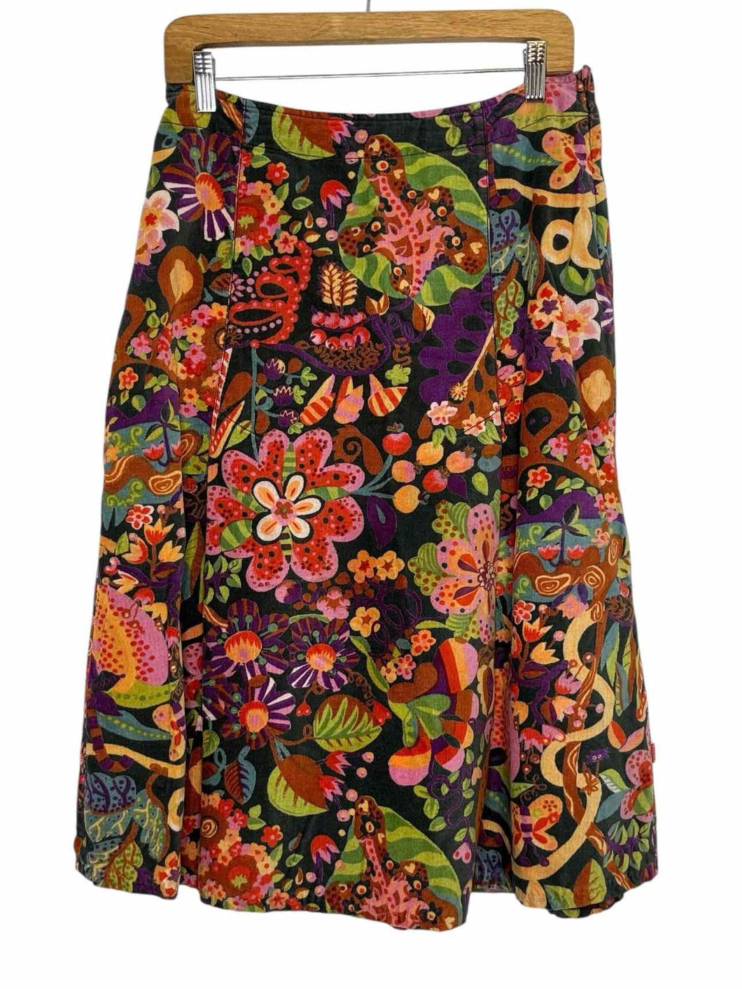 Oilily Size 6 Floral Pre-Owned Skirt- Ladies