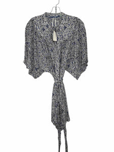 Anthropologie Size Small Blue Floral New w/ Tags Dress- Ladies