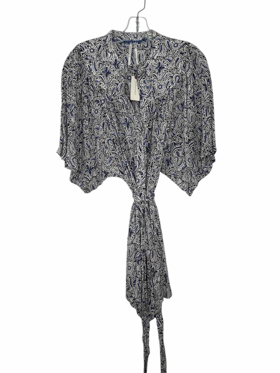 Anthropologie Size Small Blue Floral New w/ Tags Dress- Ladies