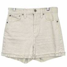 Load image into Gallery viewer, Madewell Size 26 Cream Pre-Owned Shorts- Ladies
