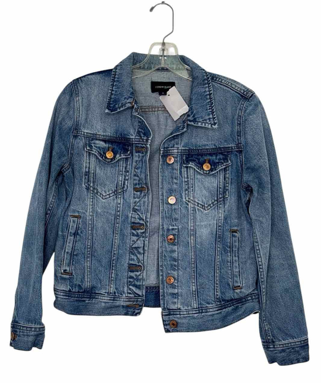 J Crew Size Small Denim Pre-Owned Blazer/Indoor Jacket- Ladies