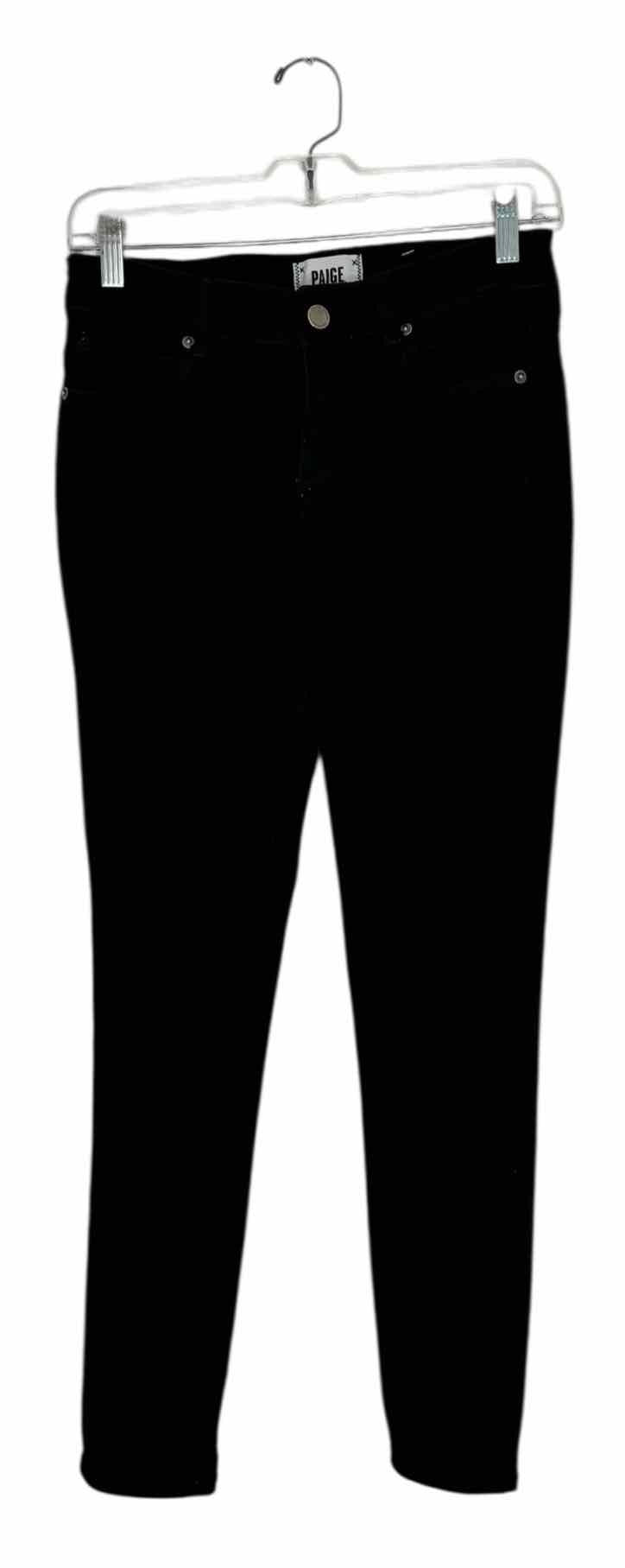Paige Size 26 Black Pre-Owned Jeans- Ladies