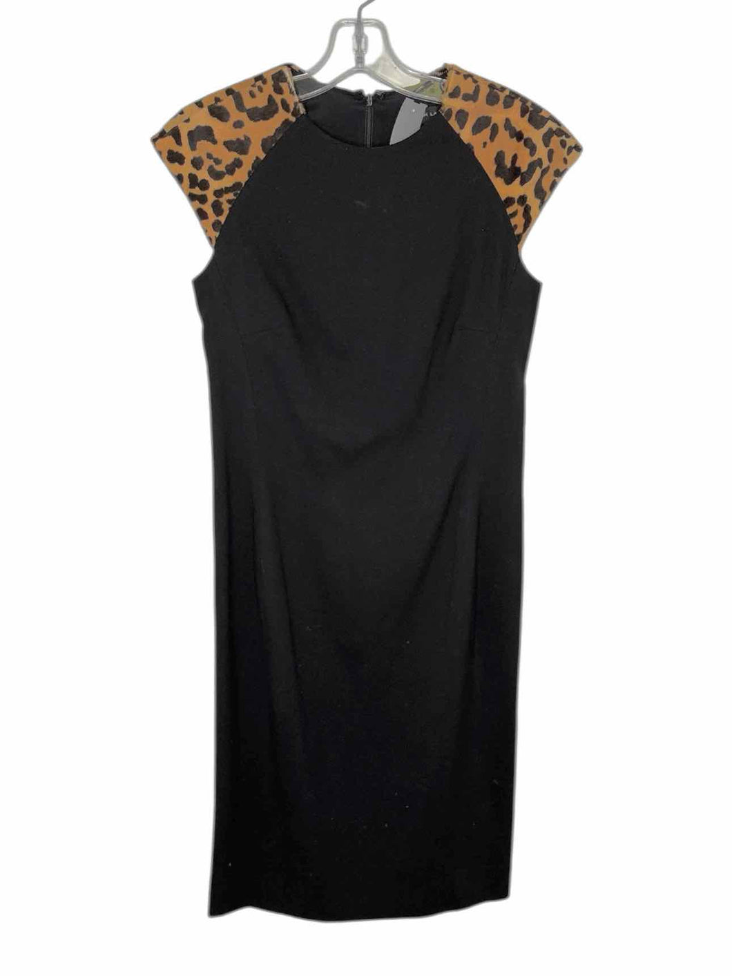 Ralph Lauren Size 4 Blk/Tan Pre-Owned Dress- Ladies