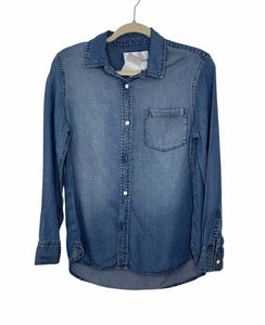 Lola River Size Small Denim Pre-Owned Shirt- Ladies