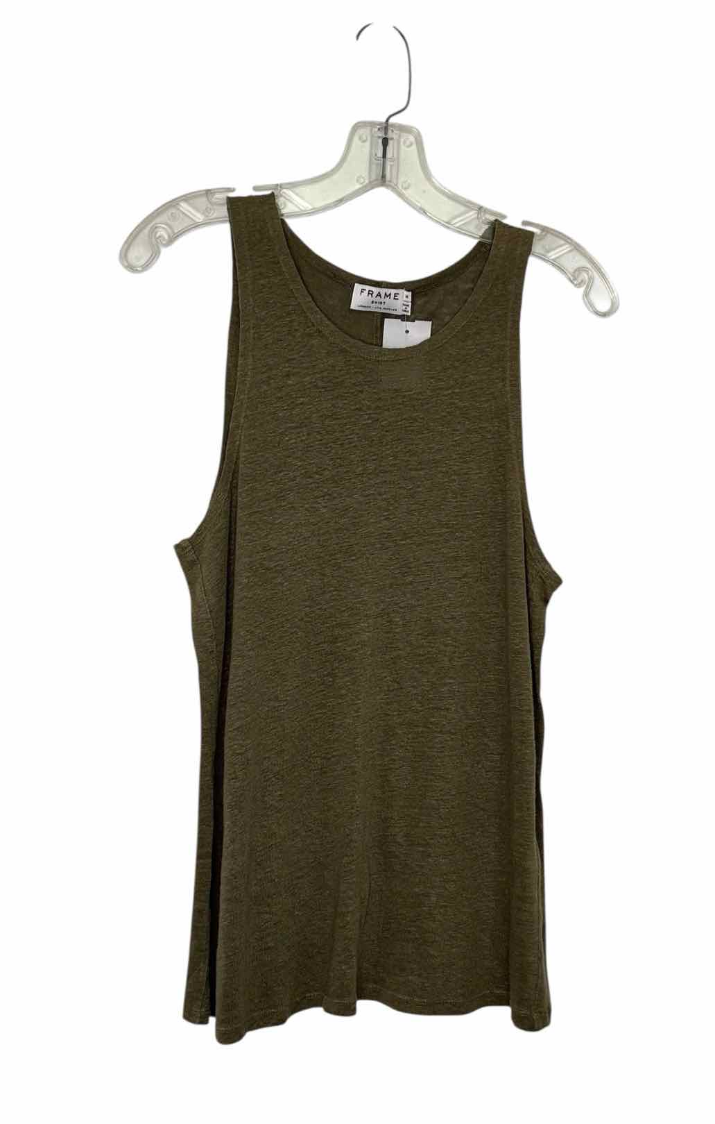 Frame Size Medium Olive Pre-Owned Tank Top- Ladies