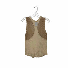Load image into Gallery viewer, Free People Size Small Beige Pre-Owned Tank Top- Ladies

