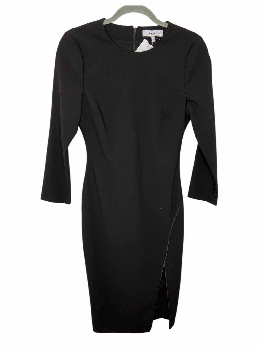 Likely Size 4 Black Pre-Owned Dress- Ladies