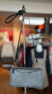 Tumi Grey Print Pre-Owned Purse- Ladies