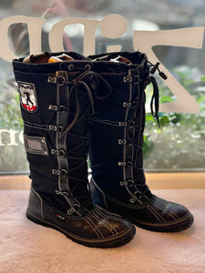 Pajar Size 6 Black Pre-Owned Boots- Ladies