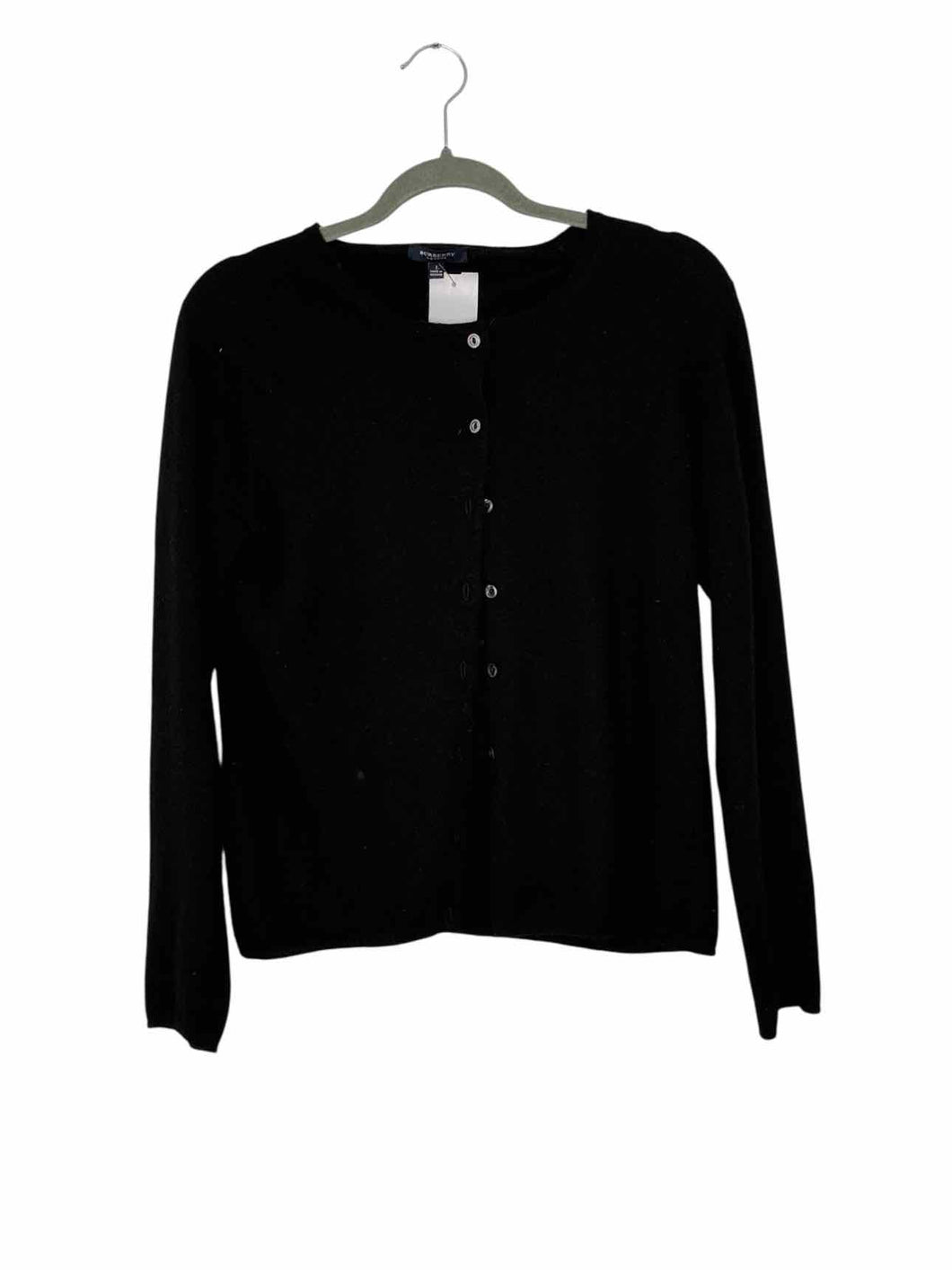 Burberry Size Large Black Pre-Owned Sweater- Ladies