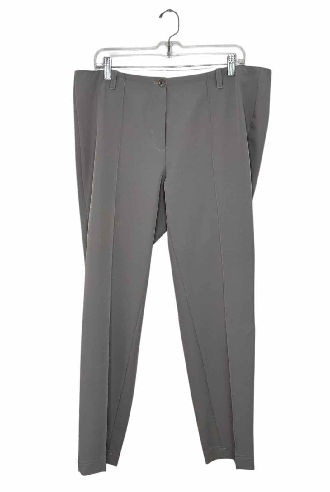 Basler Size 16 Grey Pre-Owned Pants- Ladies
