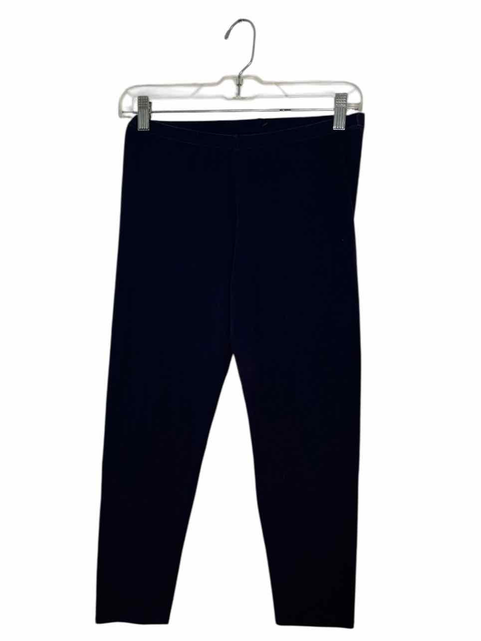 Eileen Fisher Size Small Navy Pre-Owned Leggings- Ladies