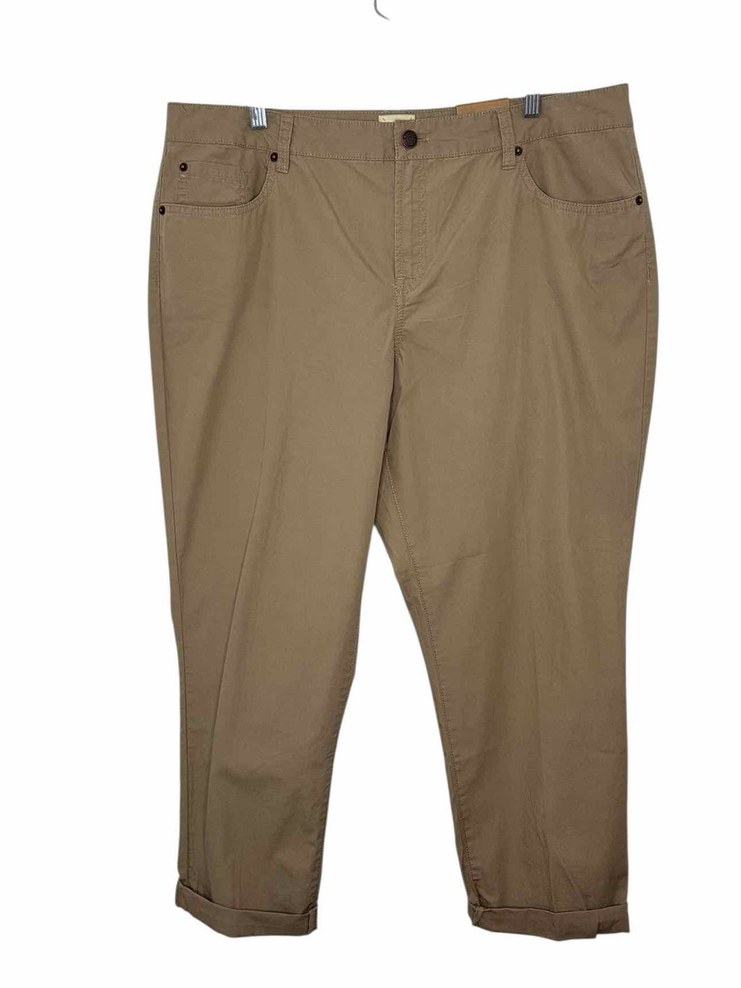 Bass Size 16 Tan New w/ Tags Pants- Ladies