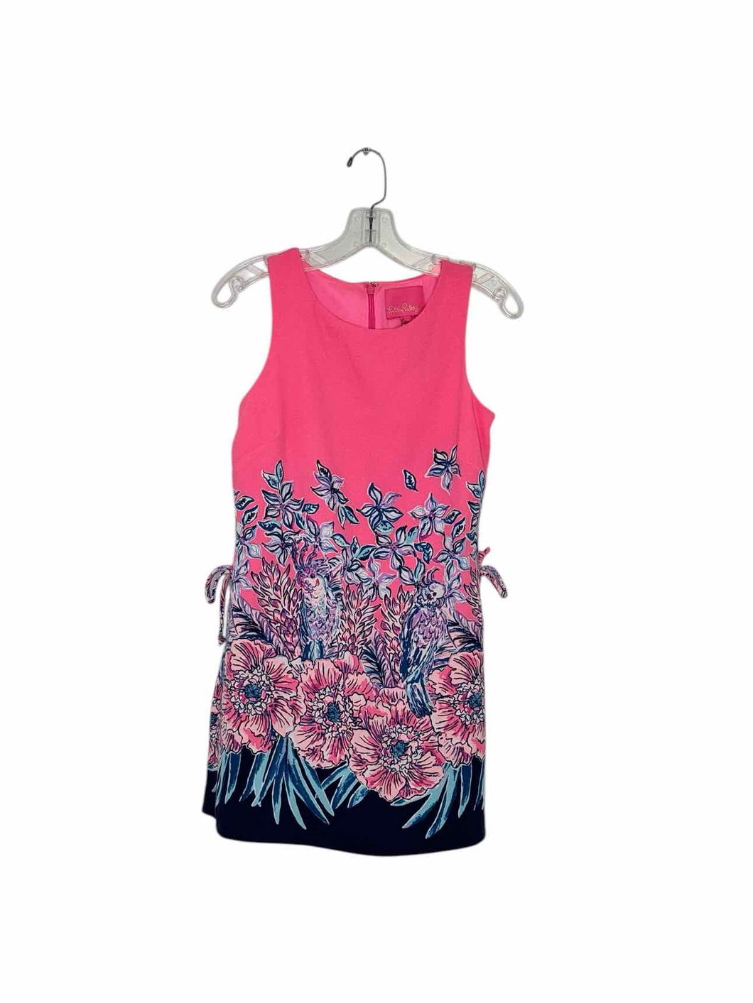 Lilly Pulitzer Size 0 Pink Print Pre-Owned Dress- Ladies