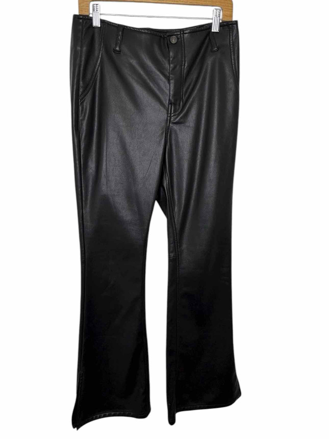 Free People Size 31 Black Pre-Owned Pants- Ladies