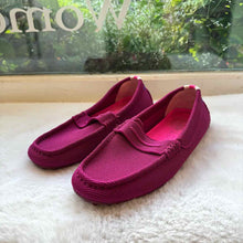 Load image into Gallery viewer, Rothy's Size 6 Berry Pre-Owned Loafer Shoes- Ladies
