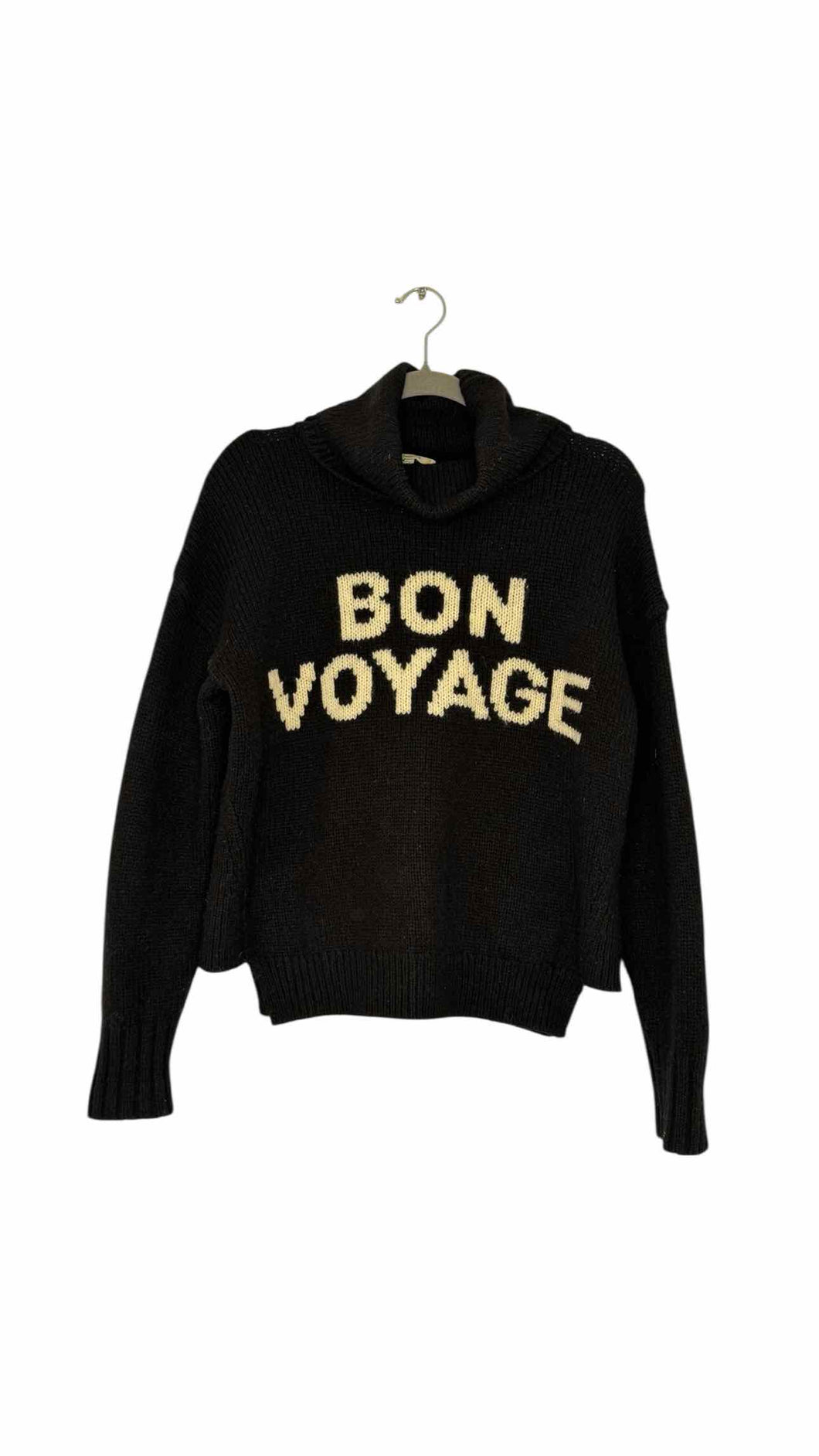 Madewell Size Small Black Pre-Owned Sweater- Ladies