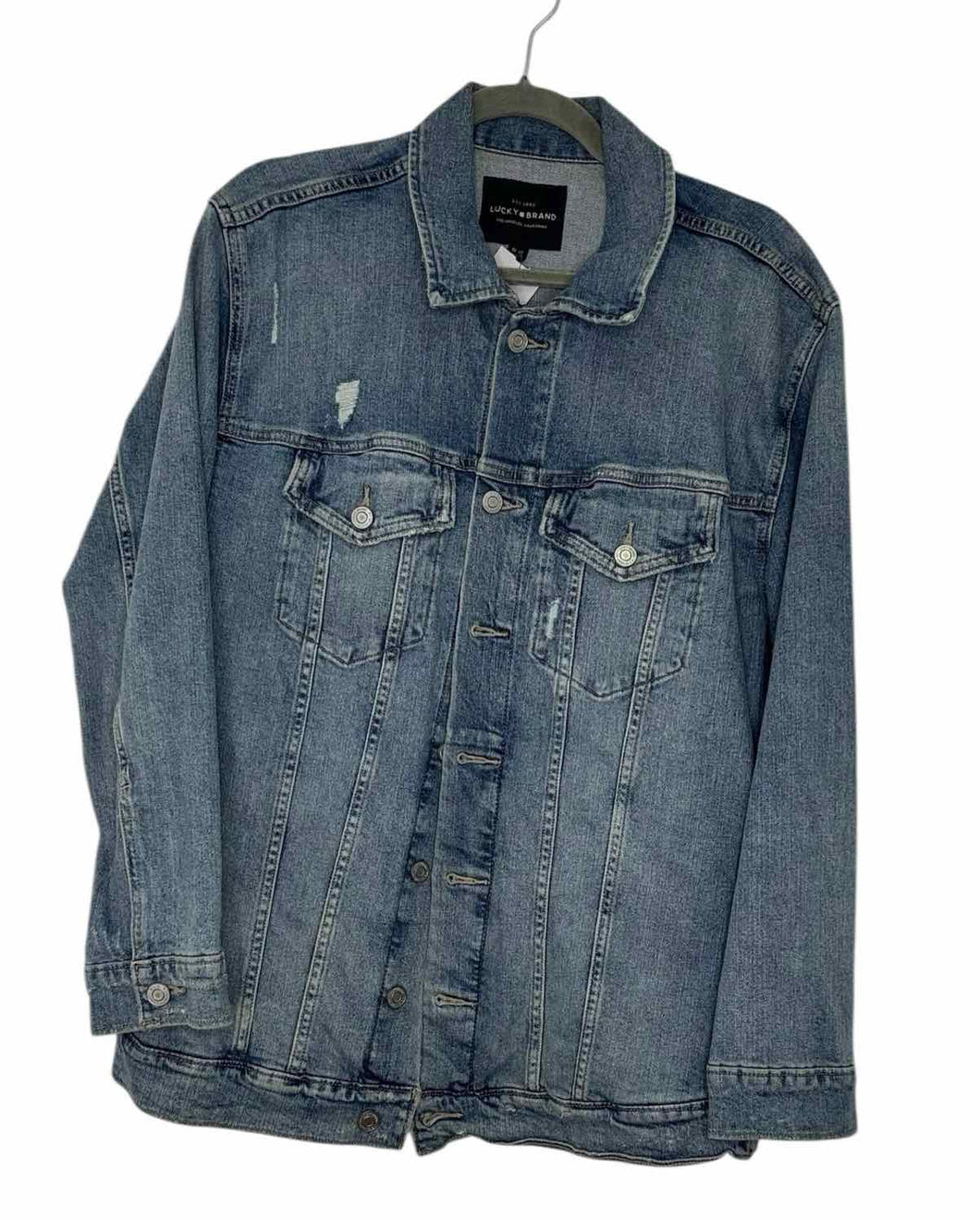 Lucky Brand Size Medium Denim Pre-Owned Jacket- Ladies
