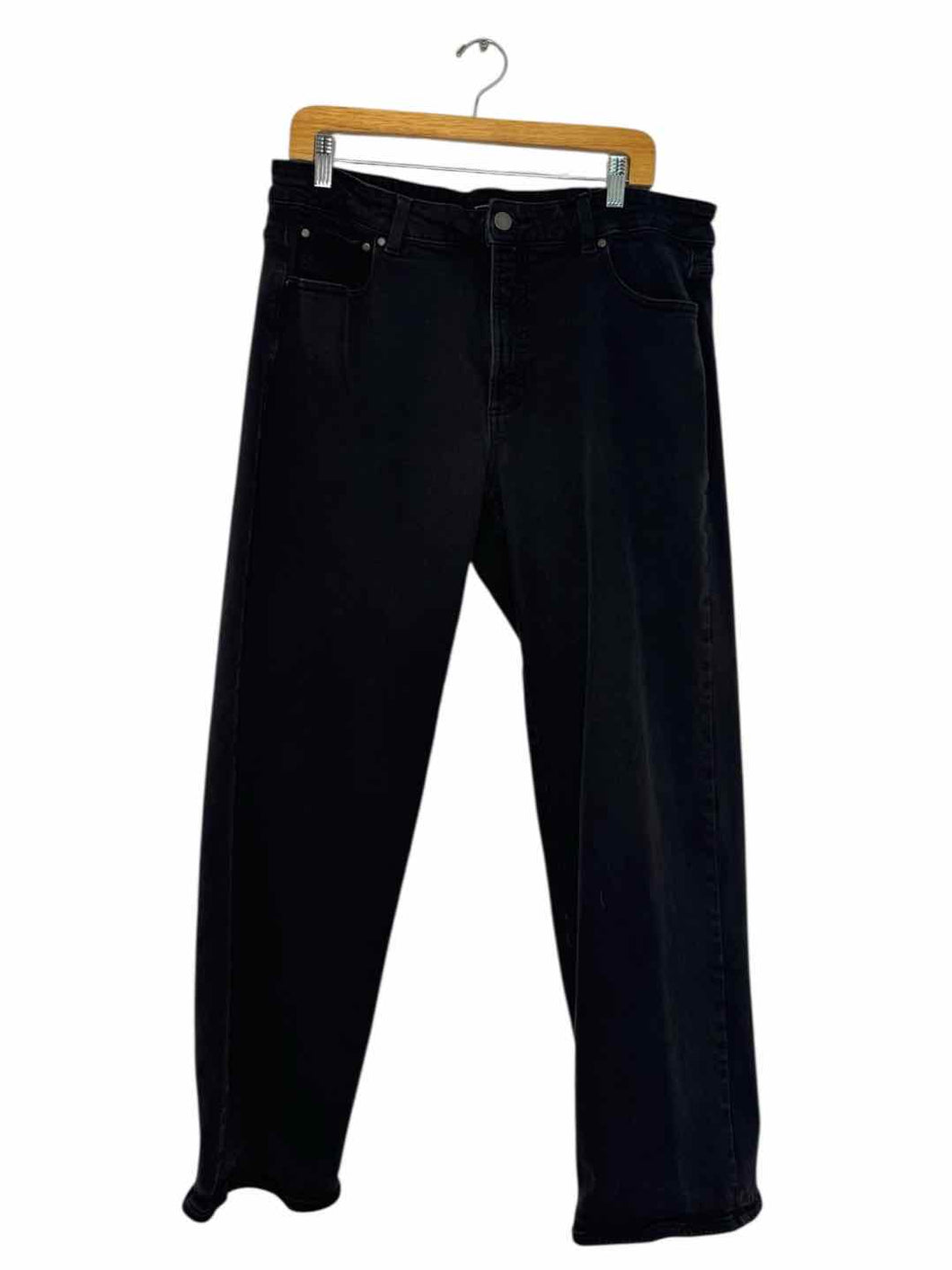 Universal Standard Size 14 Black Denim Pre-Owned Jeans- Ladies