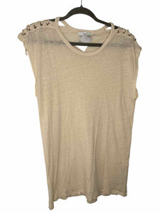 IRO Size Small Cream Pre-Owned Tank Top- Ladies