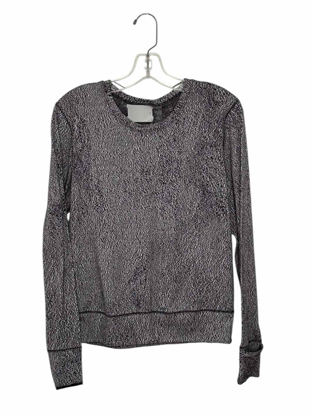 Lululemon Size 4 Blk/Wht Pre-Owned Top- Ladies
