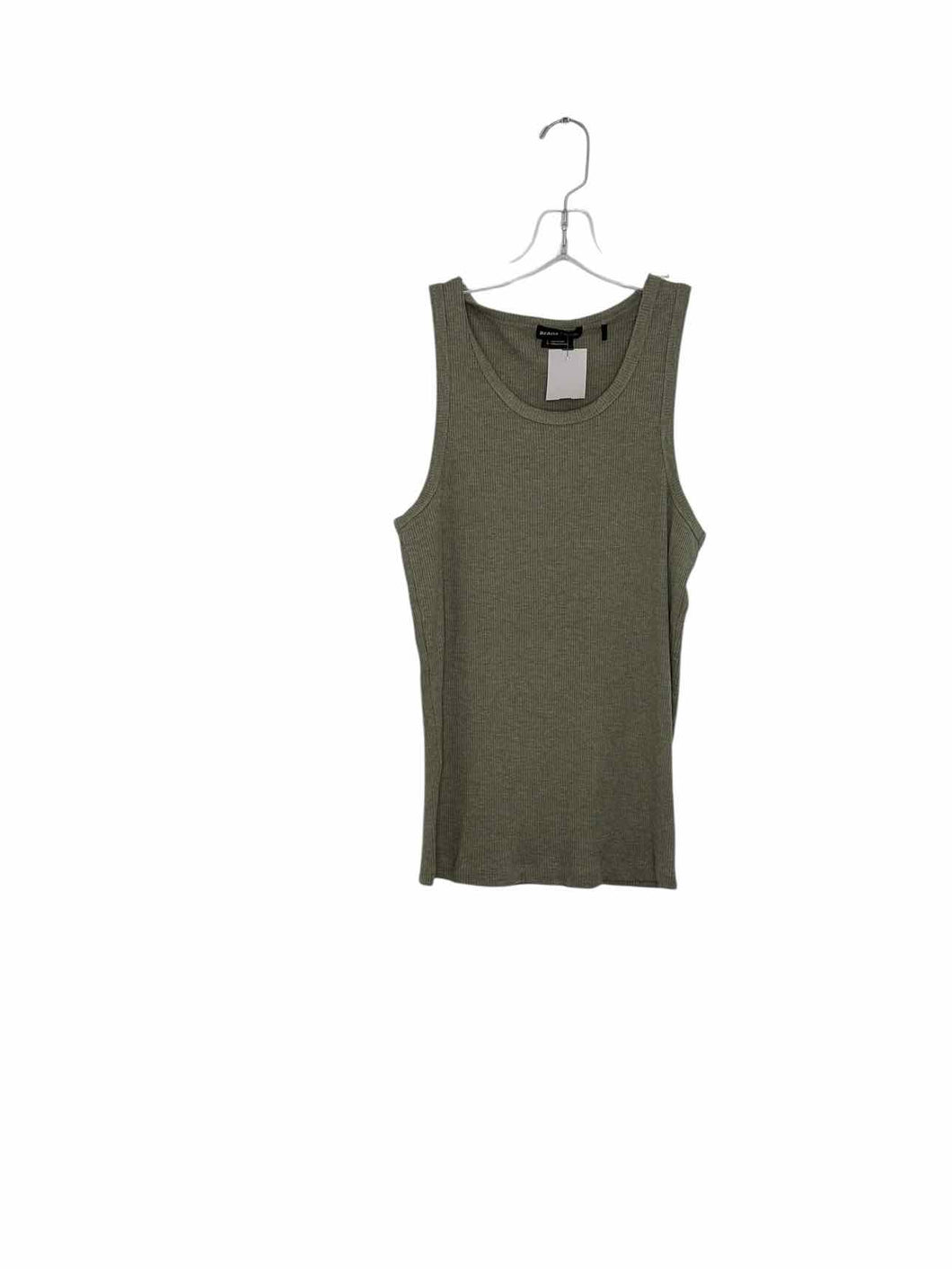 Prana Size Large Green Pre-Owned Tank Top- Ladies