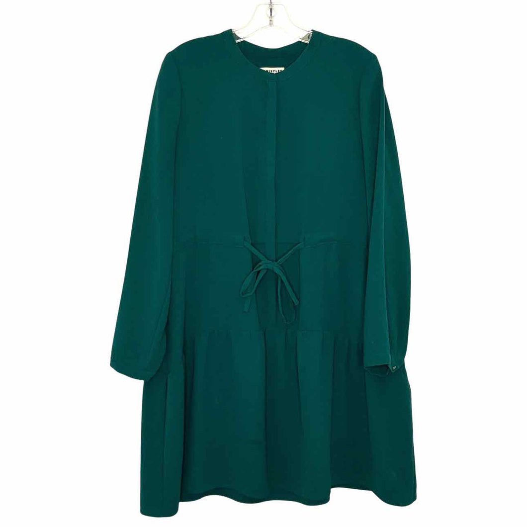 green dress whistles Size 8 Pre-Owned Dress- Ladies – Zippy Chicks Smukk Sure the become one Dark Green Prom Dresses Color:Heritage Chains Hot Pink