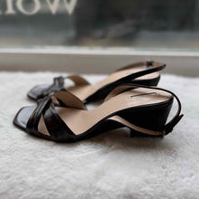 Load image into Gallery viewer, Giorgio Armani Size 40 Brown Sandal Pre-Owned Shoes- Ladies
