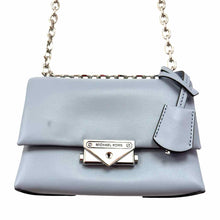 Load image into Gallery viewer, Michael Kors Size Small Blue Grey Shoulder Bag Pre-Owned Purse- Ladies
