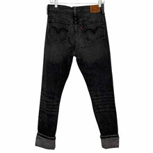 Load image into Gallery viewer, Levis Size 29 Black Pre-Owned Jeans- Ladies
