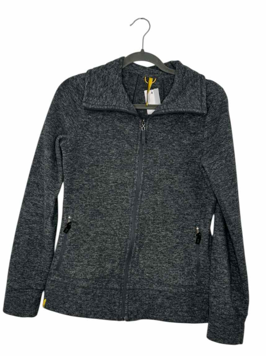 Lole Size Medium Grey Pre-Owned Jacket- Ladies