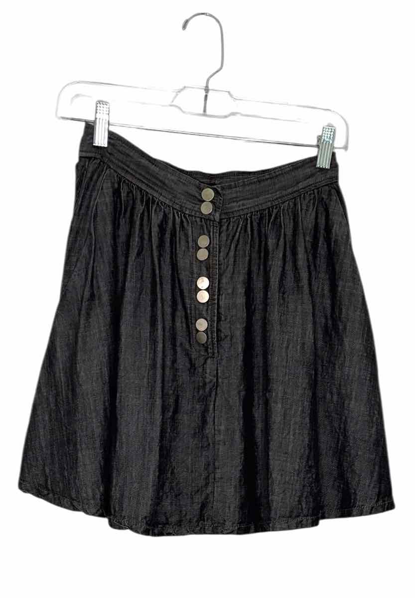 Lucca Couture Size 4 Black Pre-Owned Skirt- Ladies