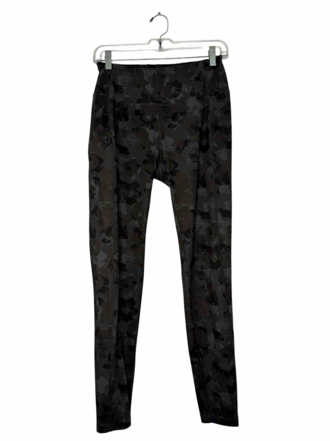 Orvis Size Small Green Print Pre-Owned Leggings- Ladies