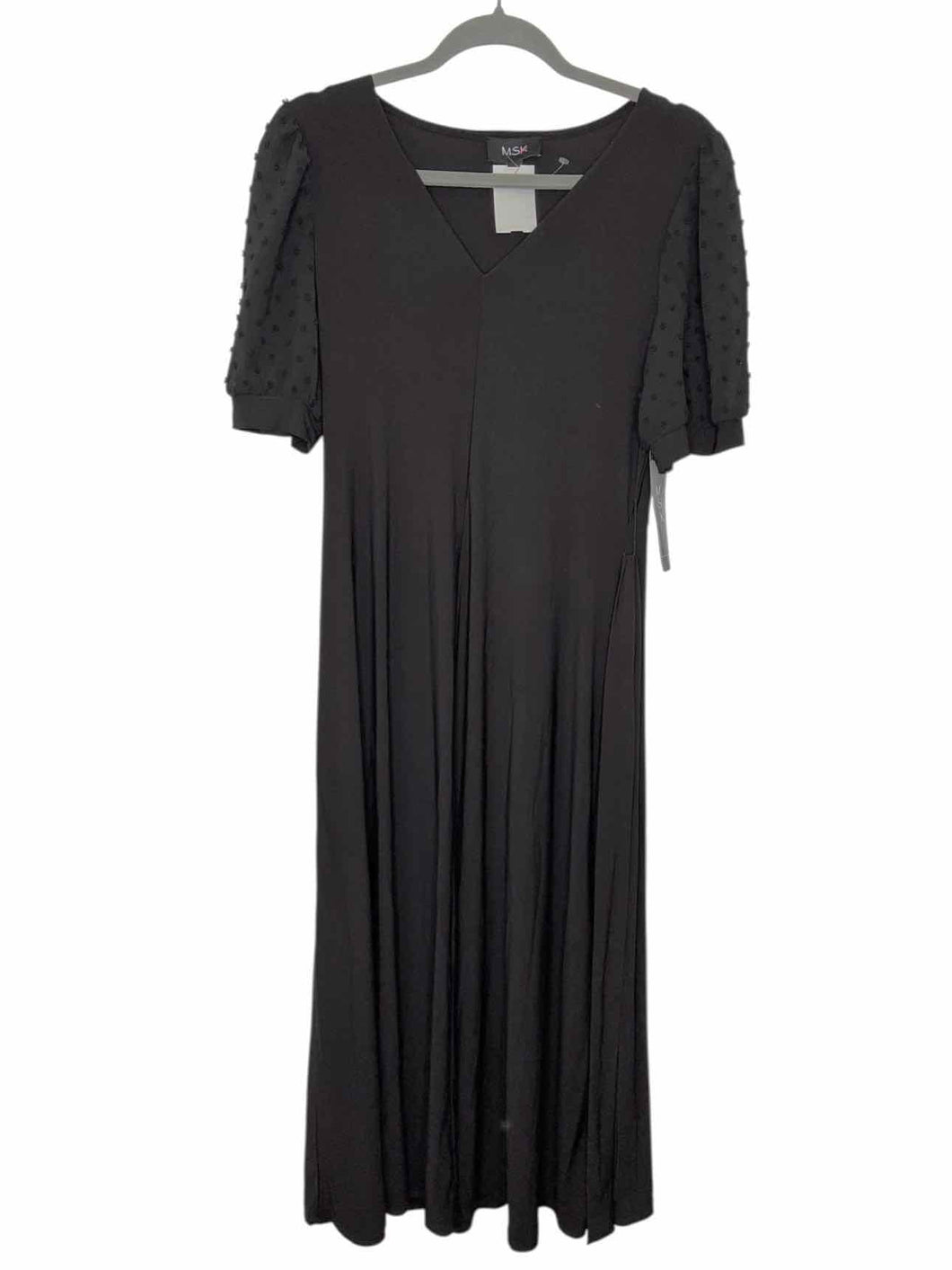 MSK Size Small Black Pre-Owned Dress- Ladies