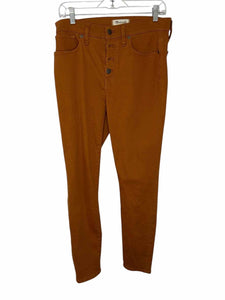 Madewell Size 29 Terracotta Pre-Owned Pants- Ladies