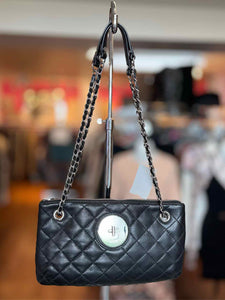 DKNY Size Small Black Pre-Owned Purse- Ladies