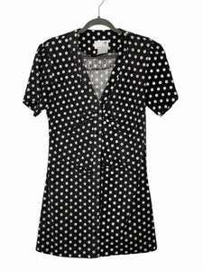 Size Small Grey Print Pre-Owned Dress- Ladies