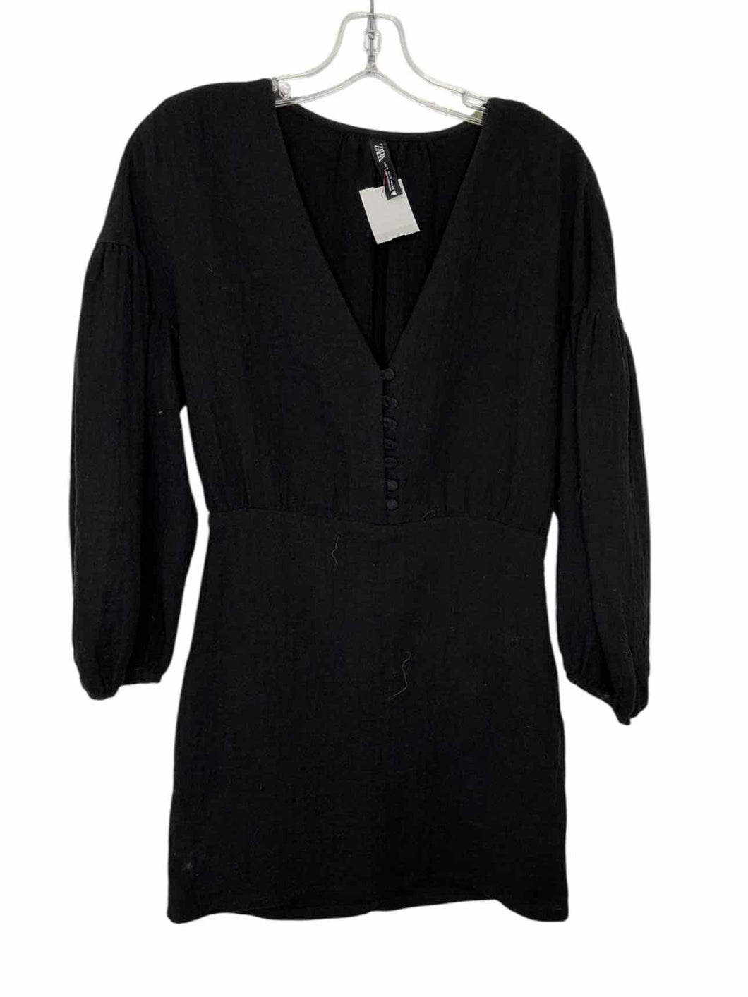 Zara Size Small Black Pre-Owned Dress- Ladies