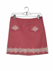Skirtin Around Size 6 Pink Pre-Owned Skirt- Ladies