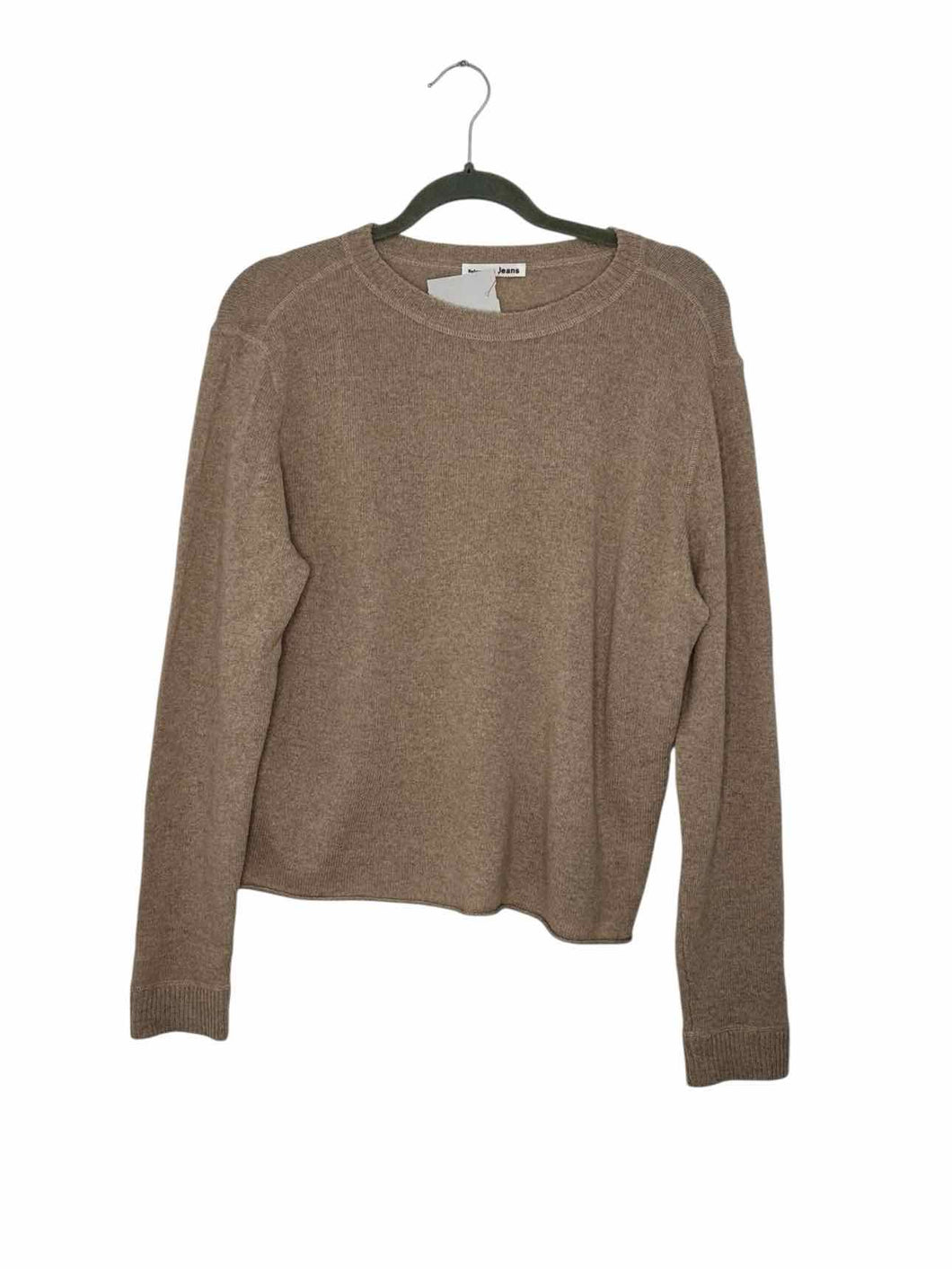 Reformation Size Small Tan Pre-Owned Sweater- Ladies