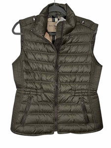 Burberry Brit Size Large Green Pre-Owned Vest- Ladies