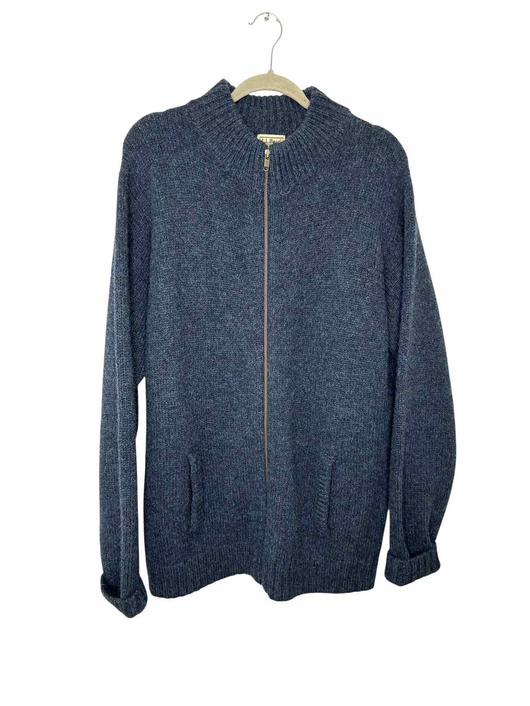 LL Bean Size LT Navy Pre-Owned Sweater- Mens