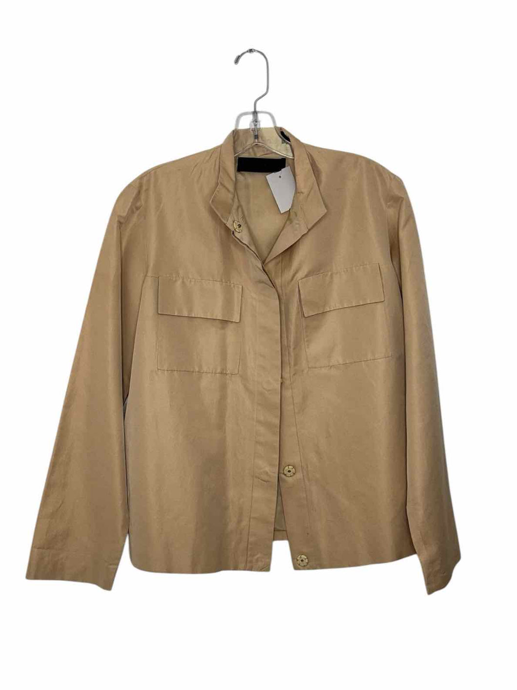 Donna Karan Size 8 Tan Pre-Owned Blazer/Indoor Jacket- Ladies