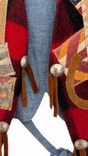 Load image into Gallery viewer, TP Saddle Blanket Size Medium Multi Pre-Owned Vest- Ladies

