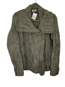 Carraigdonn Size Large Green Pre-Owned Sweater- Ladies