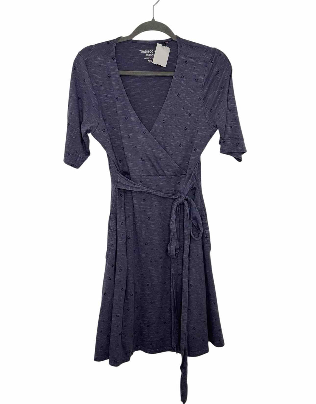 Toad & Co Size Medium Blue Pre-Owned Dress- Ladies