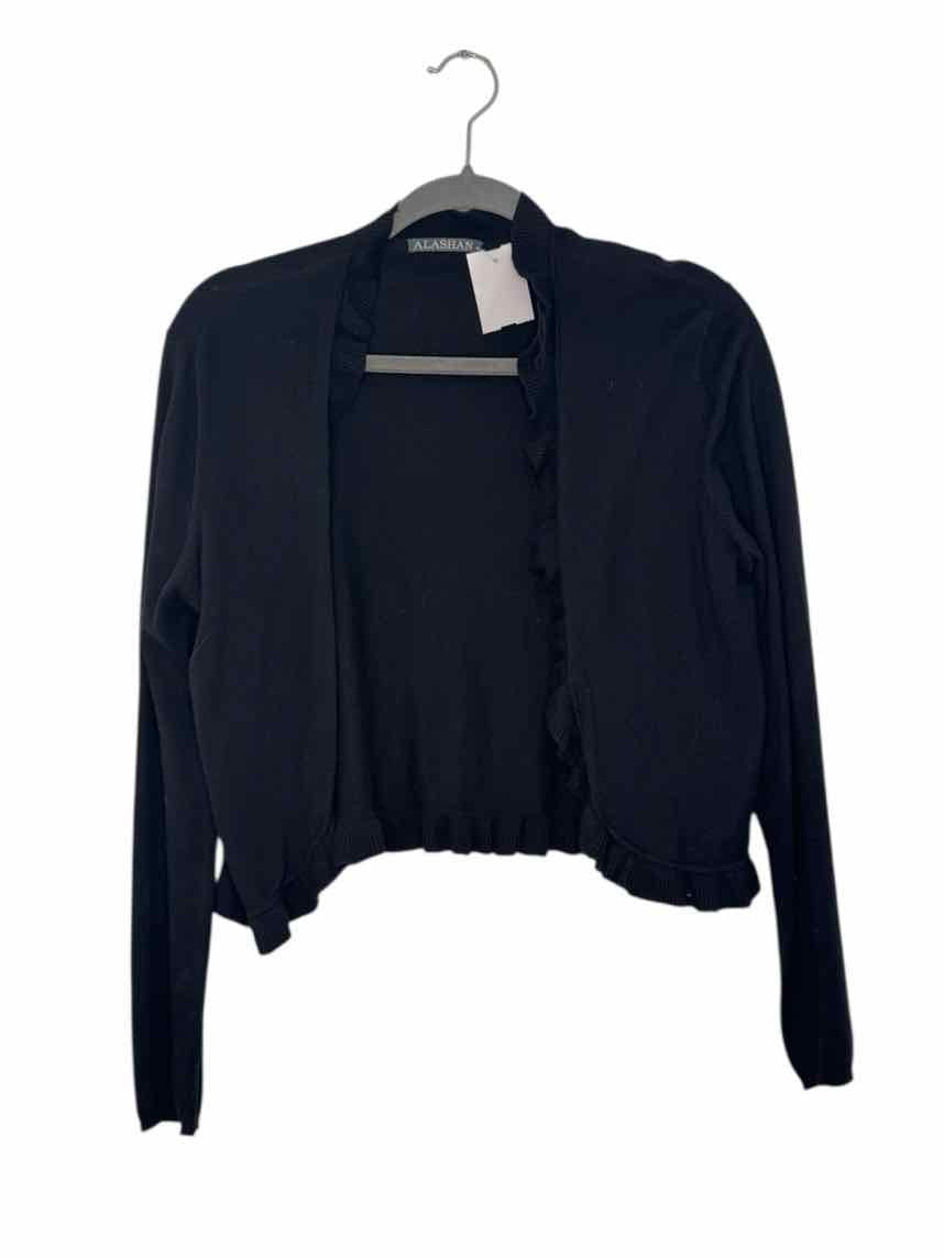 Alashan Size Medium Black Pre-Owned Sweater- Ladies