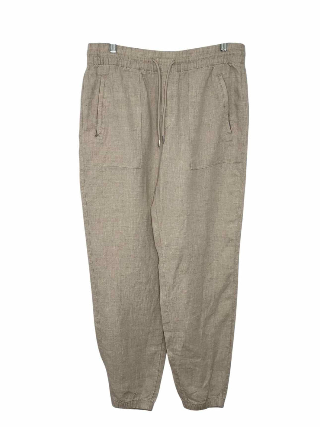 Athleta Size Medium Linen Pre-Owned Pants- Ladies