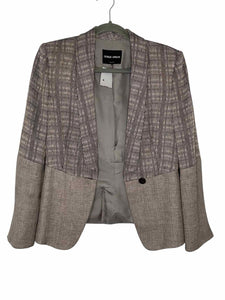 Giorgio Armani Size Small Grey Pre-Owned Blazer/Indoor Jacket- Ladies
