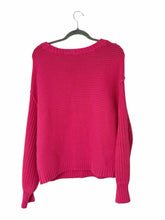 Load image into Gallery viewer, Free People Size S Hot Pink Pre-Owned Sweater- Ladies
